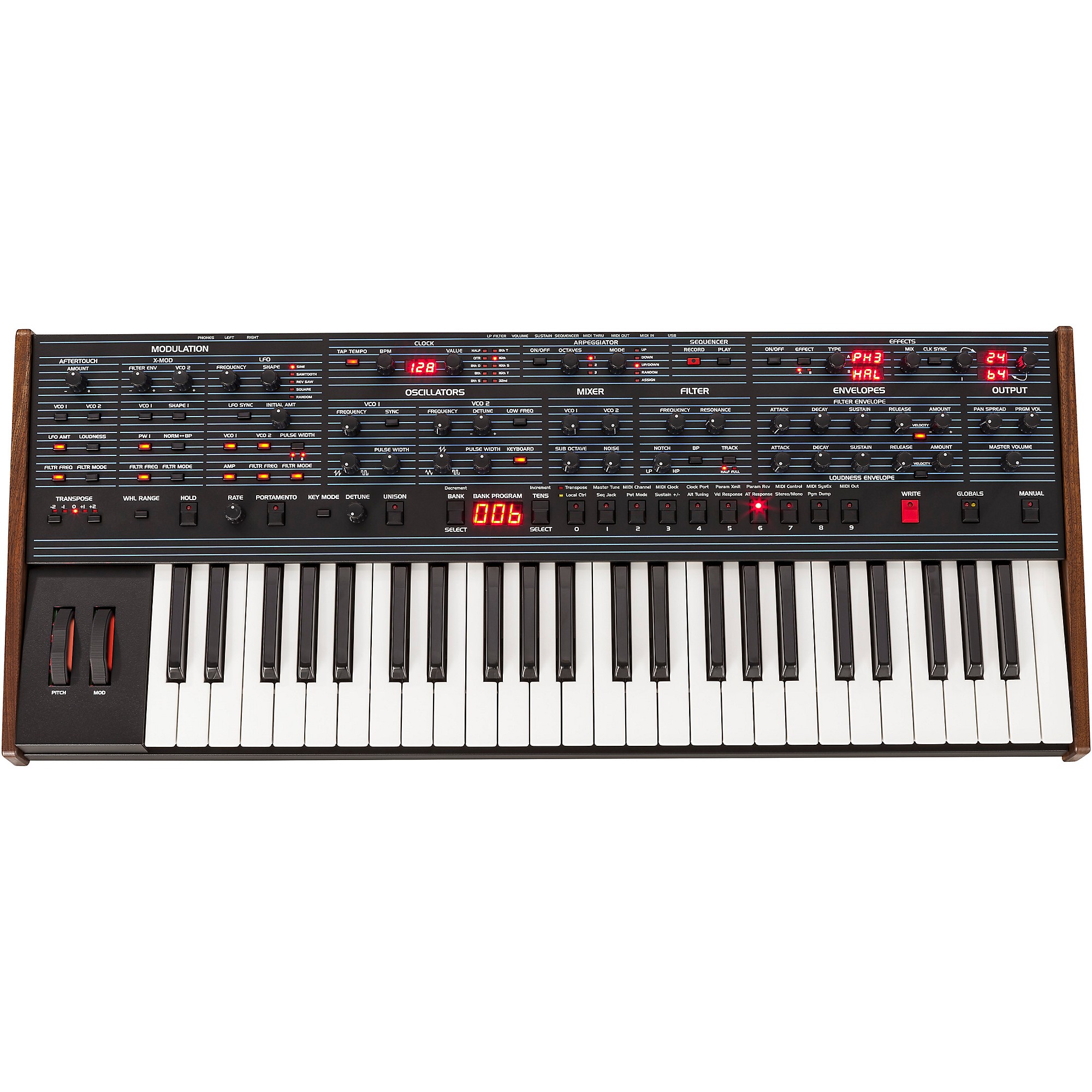 Oberheim OB-6 6-Voice Polyphonic Analog Synthesizer | Guitar Center