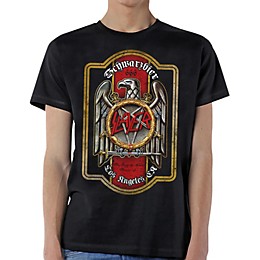Slayer Bier Label T-Shirt X Large Black