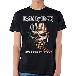 Iron Maiden Book of Souls T-Shirt Large Black
