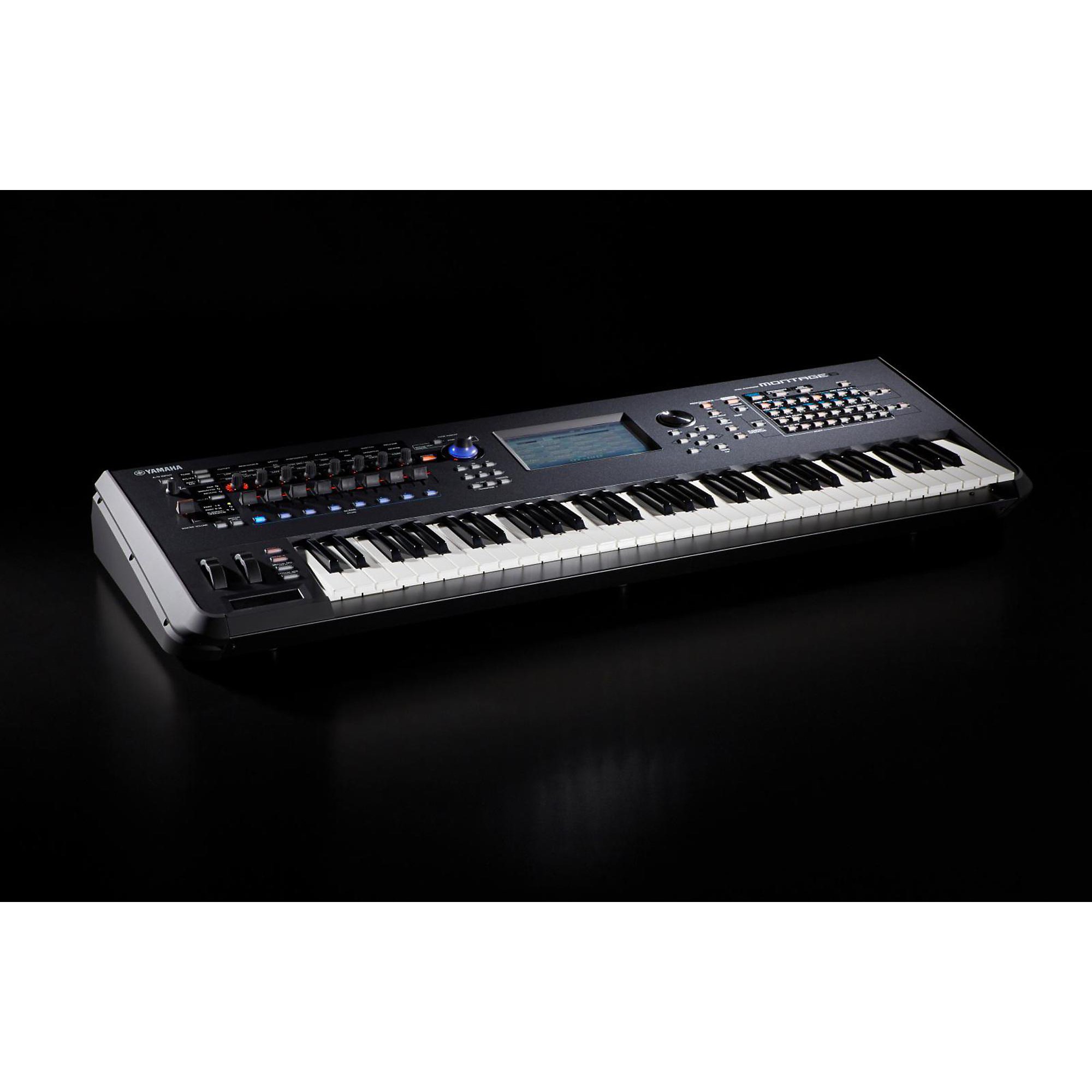 Open Box Yamaha Montage 6 61-Key Flagship Synthesizer Regular