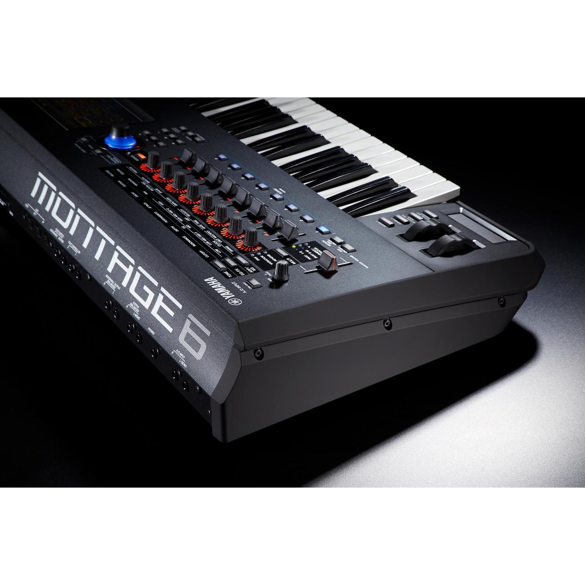 Open Box Yamaha Montage 6 61-Key Flagship Synthesizer Regular