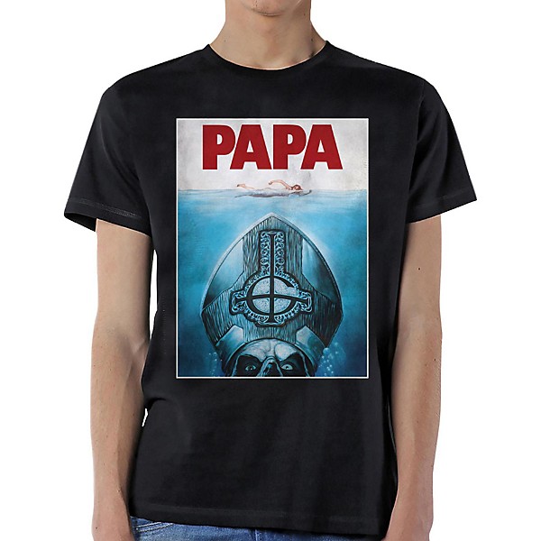 Ghost Papa T-Shirt Medium Black