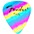 Fender 351 Shape Premium Picks Thin Rainbow C... Fender 351 Shape Premium Picks Thin Rainbow Celluloid - 12-Pack Thin 12 Pack