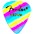 Fender 351 Shape Premium Picks Thin Rainbow... Fender 351 Shape Premium Picks Thin Rainbow Celluloid - 12-Pack Medium 12 Pack