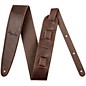 Fender Artisan Leather Guitar Strap Brown 2.5 in.