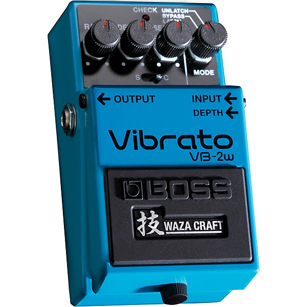 Open Box BOSS VB-2W Waza Vibrato Effects Pedal Level 1