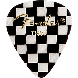 Fender 351 Shape Premium Picks, Checker Celluloid Heavy 12 ... Fender 351 Shape Premium Picks, Checker Celluloid Thin 12 Pack