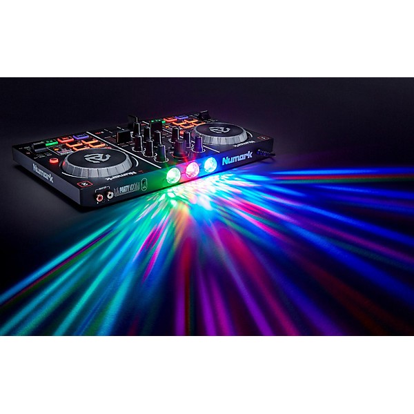 Open Box Numark Party Mix DJ Controller Level 2 Regular 888366042236