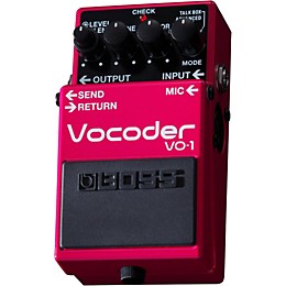 Open Box BOSS VO-1 Vocoder Effects Pedal Level 1