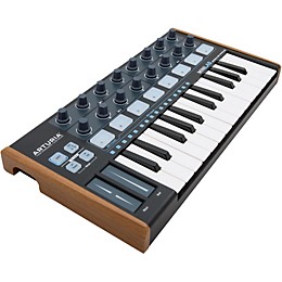 Arturia MiniLab Mini Hybrid Keyboard Controller Limited Black Edition Black