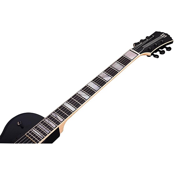 Open Box Wylde Audio Odin Electric Guitar Satin Black Bullseye