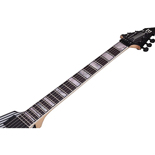 Open Box Wylde Audio Viking with Floyd Rose Electric Guitar Level 2 Black Pinstripes 190839101686