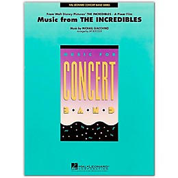 Hal Leonard Music From The Incredibles - Concert Band Level 4 - 5