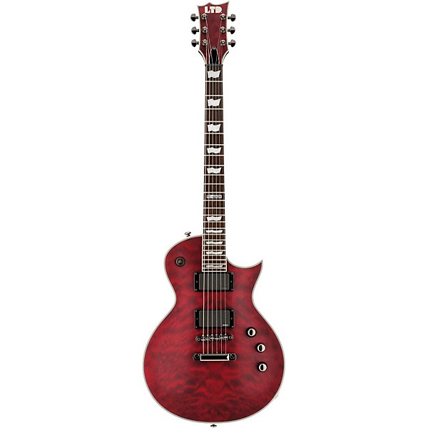 ESP LTD EC-401QM Electric Guitar See-Thru Black Cherry Sunburst