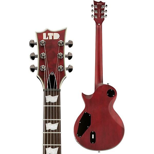 ESP LTD EC-401QM Electric Guitar See-Thru Black Cherry Sunburst