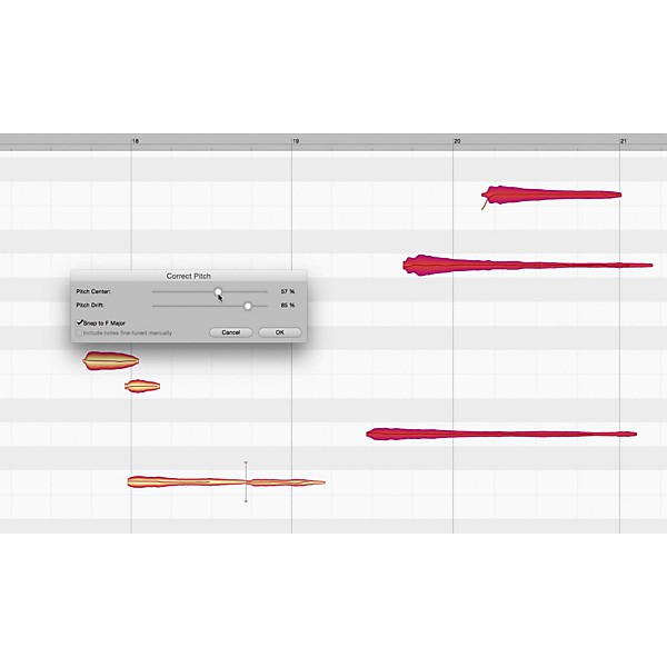 Celemony Melodyne 4 Editor Box