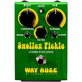 Open Box Way Huge Electronics Swollen Pickle Jumbo Fuzz MkIIS Guitar Effects Pedal Level 1