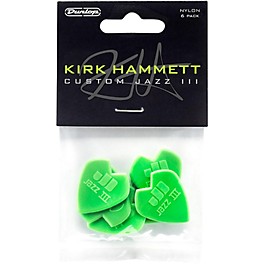 Dunlop Kirk Hammett Jazz Guitar Picks 6 Pack