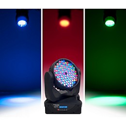 Elation Design Wash LED Zoom Moving Head Fixture Black