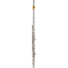 Yamaha YFL-382 Intermediate Flute Inline G B-Foot, Gold Lip-Plate