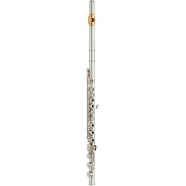 Yamaha YFL-382 Intermediate Flute Inline G C-Foot Yamaha YFL-382 Intermediate Flute Inline G B-Foot, Gold Lip-Plate