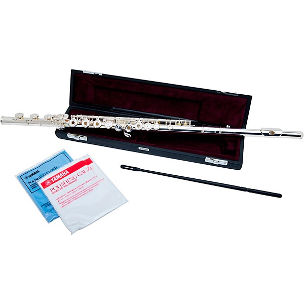 Yamaha YFL-462 Intermediate Flute Offset G B-Foot