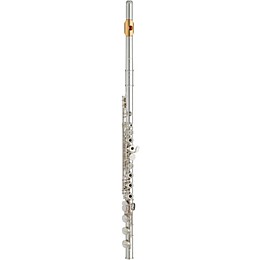 Yamaha YFL-462 Intermediate Flute Offset G B-Foot, Gold Lip-Plate