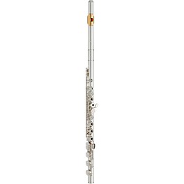 Yamaha YFL-462 Intermediate Flute Offset G C-Foot Yamaha YFL-462 Intermediate Flute Offset G B-Foot, Gold Lip-Plate