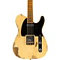 Fender Custom Shop 1951 Heavy Relic Telecaster Maple Fingerboard Electric Guitar Faded Nocaster Blonde thumbnail
