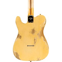 Fender Custom Shop 1951 Heavy Relic Telecaster Maple Fingerboard Electric Guitar Faded Nocaster Blonde