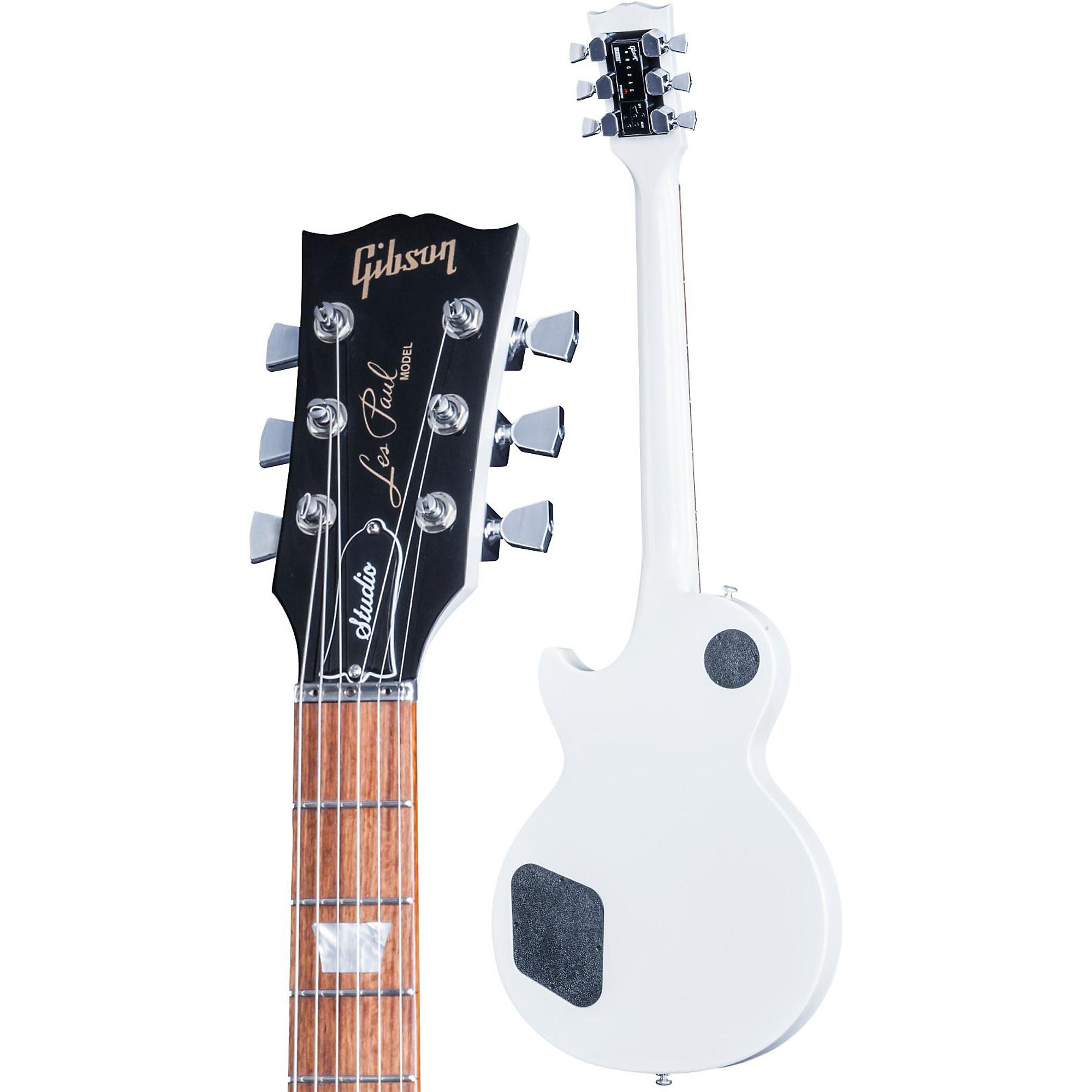 Open Box Gibson 2016 Les Paul Studio HP Electric Guitar Alpine