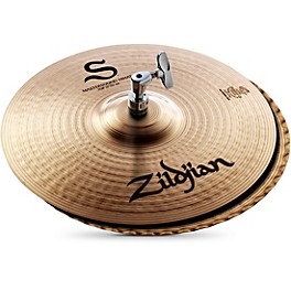 Zildjian S Family Mastersound Hi-Hat 14 in. Zildjian S Family Mastersound Hi-Hat 13 in.