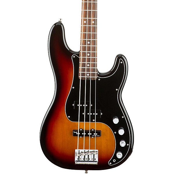 Open Box Fender American Elite Rosewood Fingerboard Precision Bass Level 2 3-Color Sunburst 888366010914