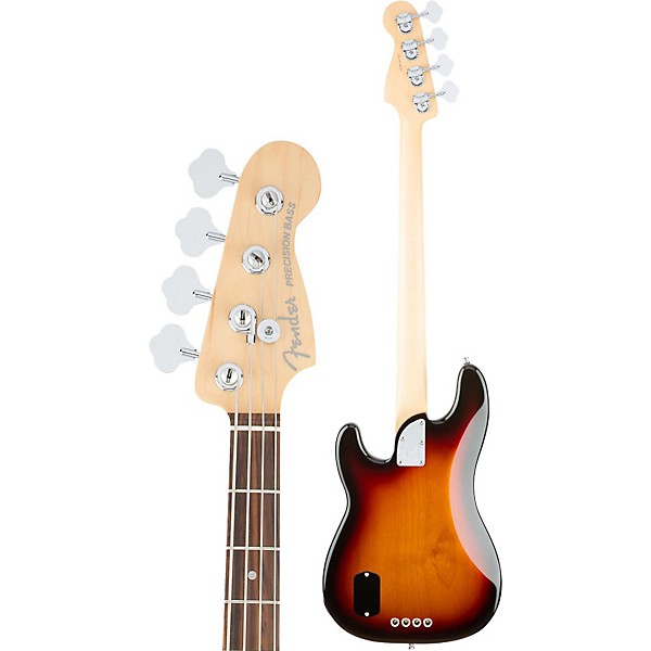 Open Box Fender American Elite Rosewood Fingerboard Precision Bass Level 2 3-Color Sunburst 888366010914