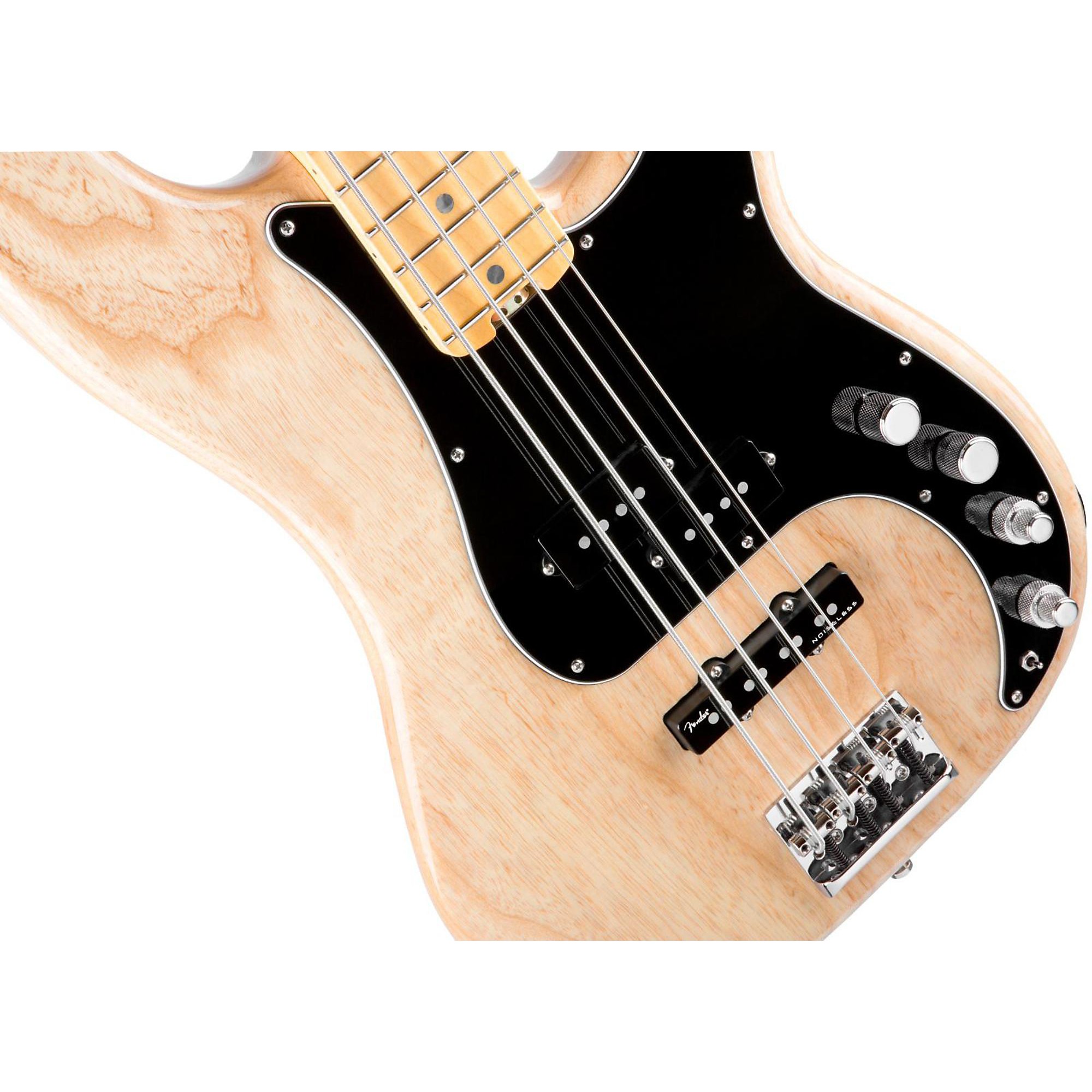 Clearance Fender American Elite Precision Bass Maple Fingerboard