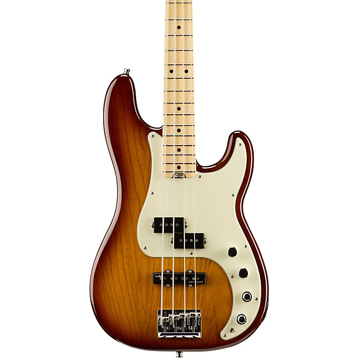 fender american elite precision bass tobacco sunburst