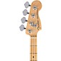 Fender American Elite Precision Bass Maple Fingerboard Electric Bass Satin Ice Blue Metallic