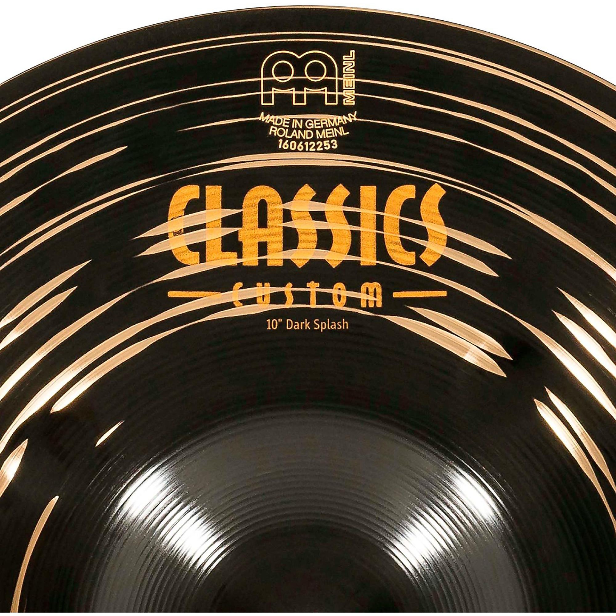 MEINL マイネル Classics Custom Dark Splash10 MEINL Classics Custom Dark Splash Cymbal 10 in. | Guitar Center