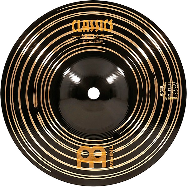 MEINL Classics Custom Dark Splash Cymbal 8 in.
