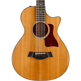 Taylor 500 Series 552ce Grand Concert 12-String Acoustic-Electric Guitar Natural