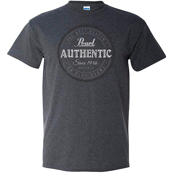 Pearl Authentic Tee X Large Dark Gray