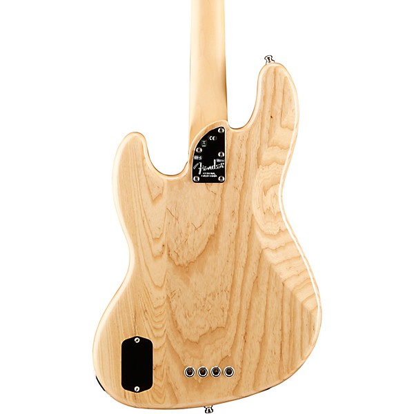 Open Box Fender American Elite Jazz Bass Maple Fingerboard Level 2 Natural 190839762276