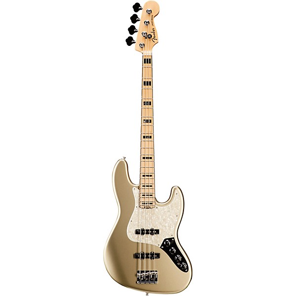 Fender American Elite Jazz Bass Maple Fingerboard Champagne
