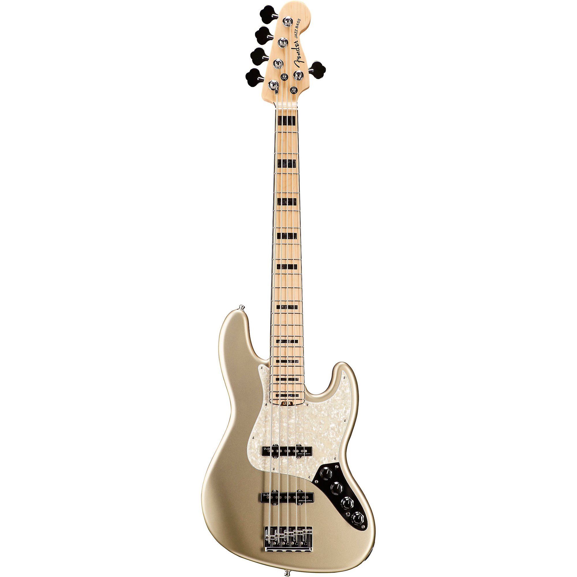 ベース fender elite jazz bass v champagne Fender American Elite Jazz Bass V Maple Fingerboard