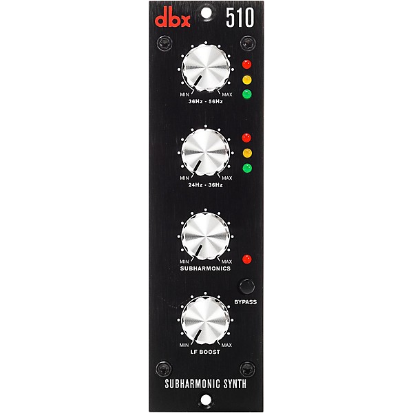 Open Box dbx 510 Series Subharmonic Synthesizer Level 1