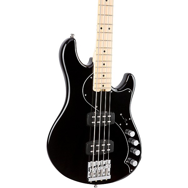 Fender American Elite Dimension Bass HH Maple Fingerboard Black