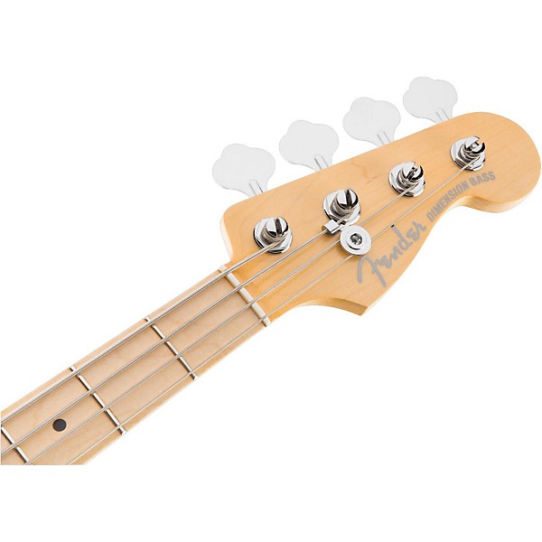 Fender American Elite Dimension Bass HH Maple Fingerboard Black