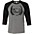 Pearl Baseball Tee XX Large Black/Gray Pearl Baseball Tee Small Black/Gray