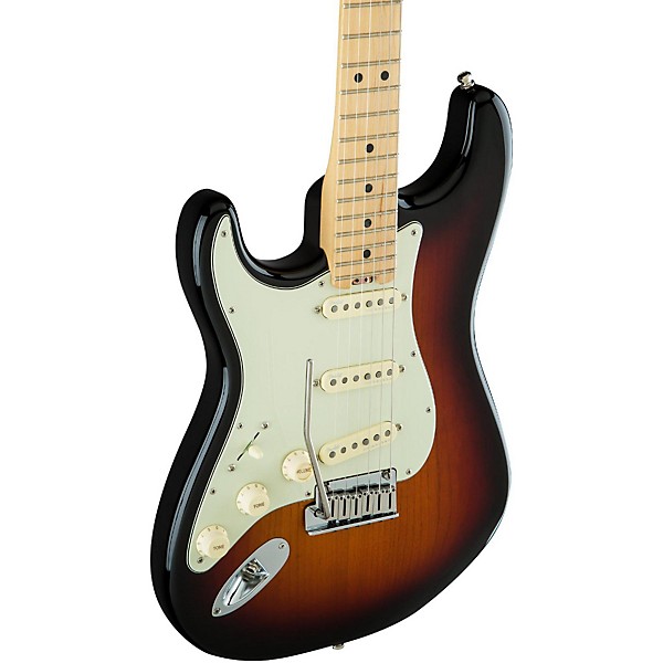 Fender American Elite Left-Handed Maple Stratocaster Electric Guitar 3-Color Burst