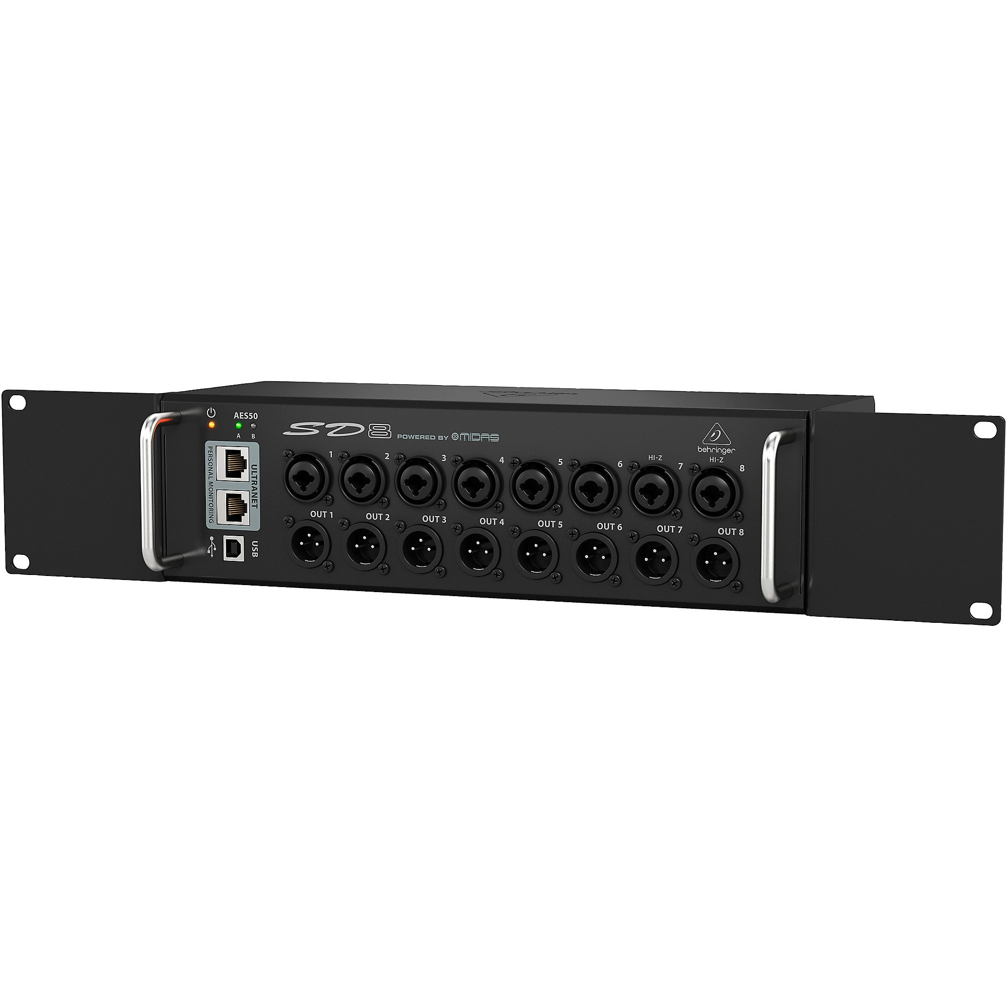Open Box Behringer SD8 8-Channel Digital Stage Box | Guitar